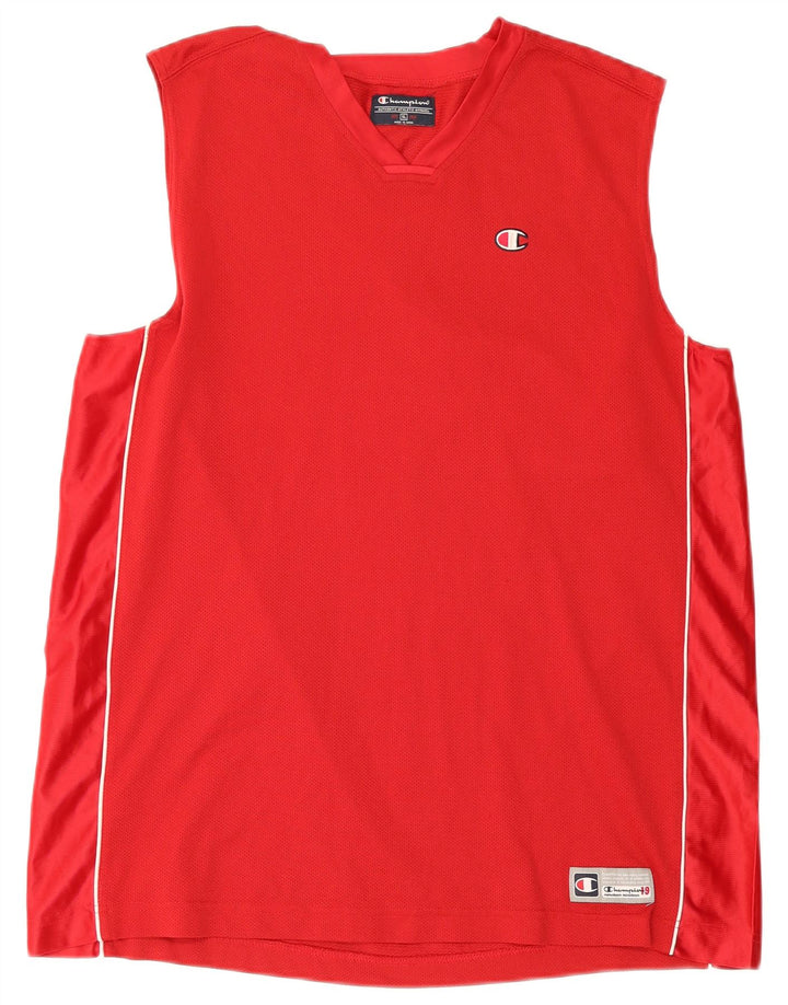 Champion muški prsluk XL crveni poliester