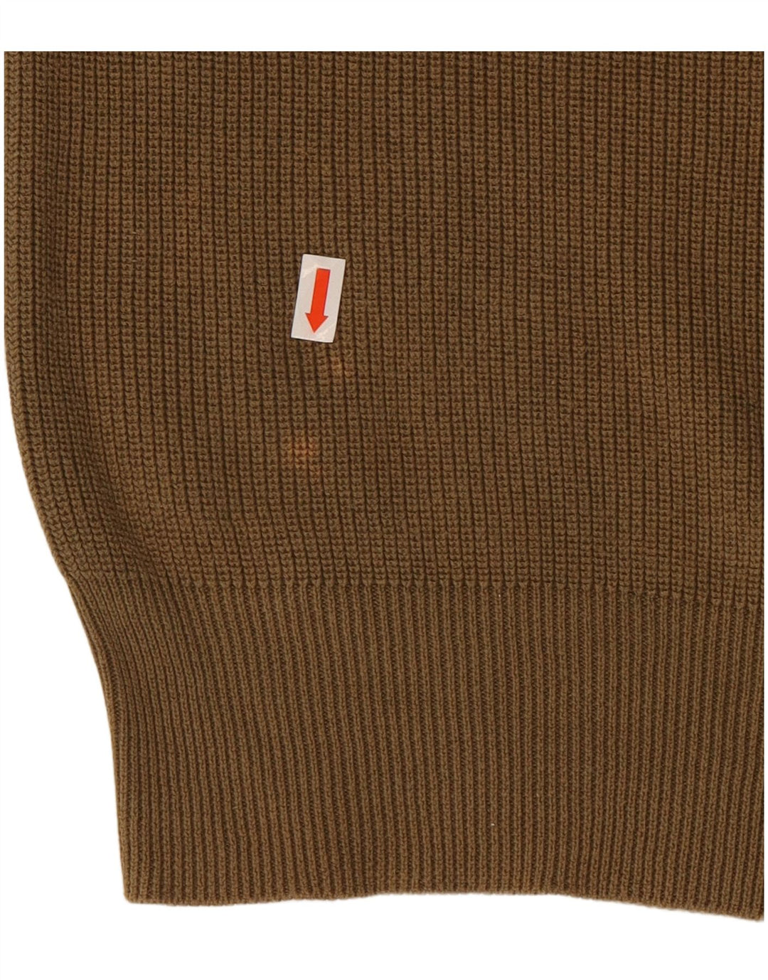 RALPH LAUREN Muški džemper s okruglim izrezom, srednje smeđi pamuk