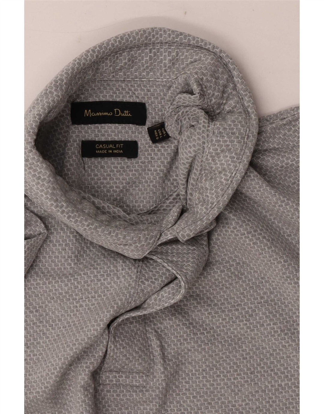 Massimo Dutti muška ležerna polo majica velika siva