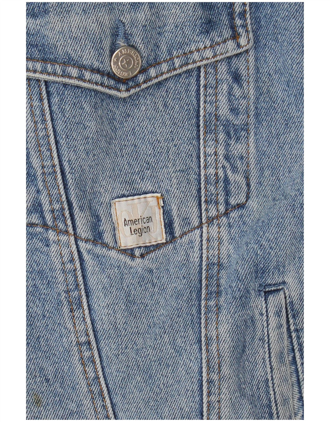 Vintage muška traper jakna UK 42 XL plava