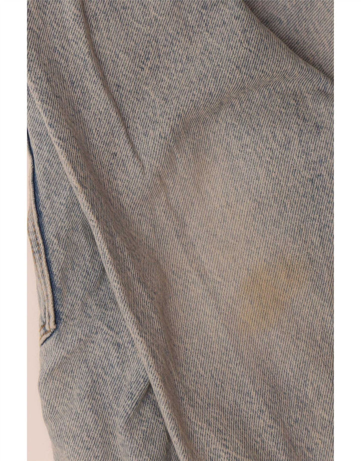 Zara muška prevelika traper jakna UK 36 Small Blue Cotton