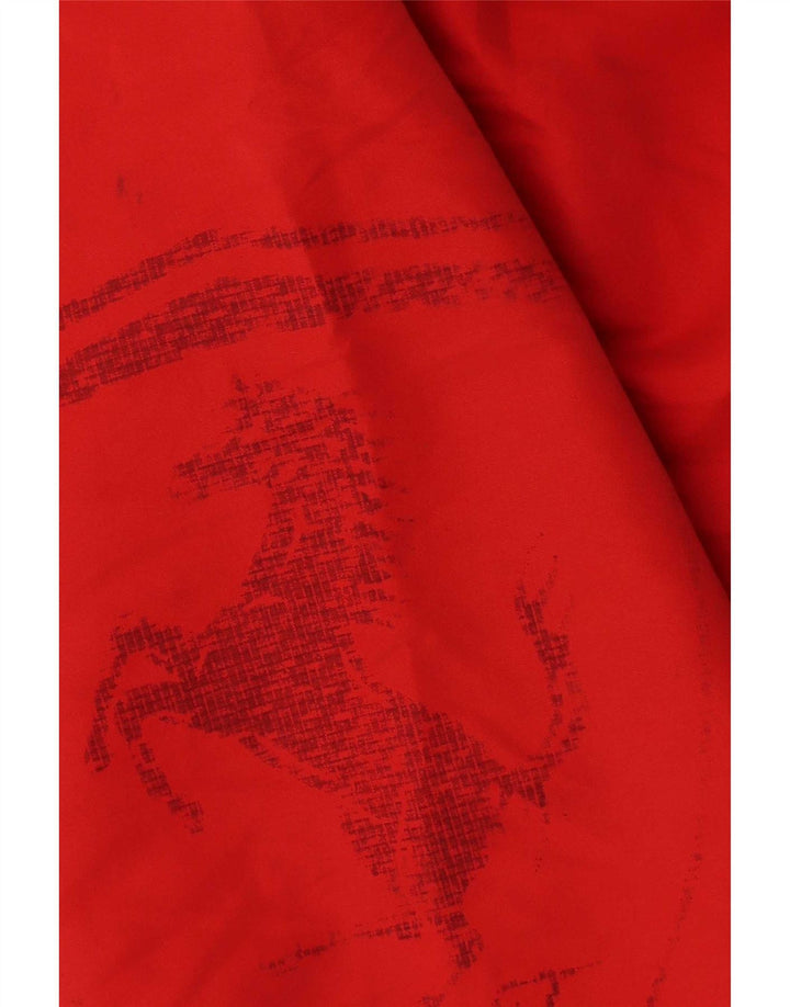 Puma muške Ferrari kratke hlače za kupanje srednje crvene boje od poliestera