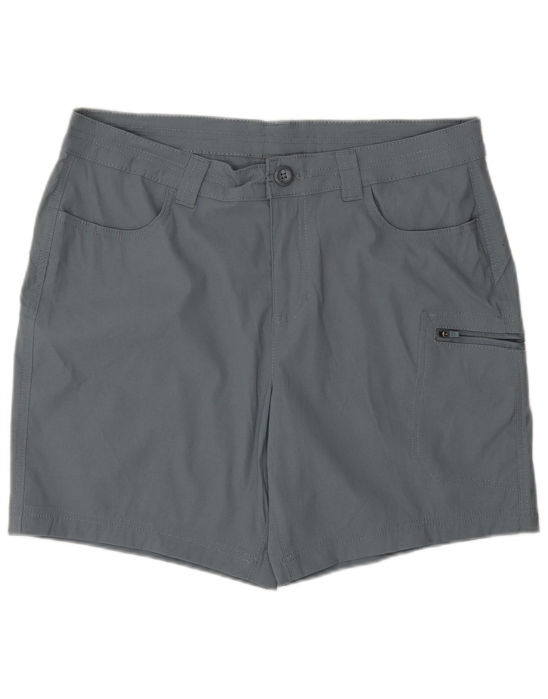 Eddie Bauer ženske kargo kratke hlače US 12 Large W34 sive najlonske sportske