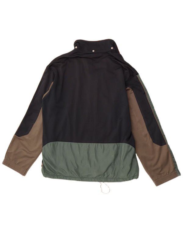 DIADORA Muška gornja jakna trenirke UK 42 Veliki višebojni blok u boji