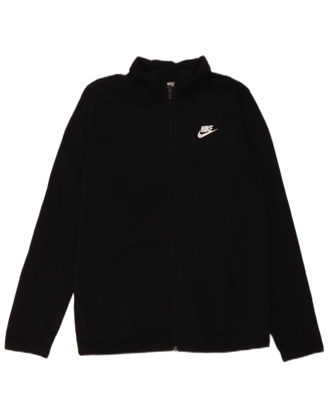 Nike Boys Trenirka Gornja jakna 13-14 godina XL crni poliester