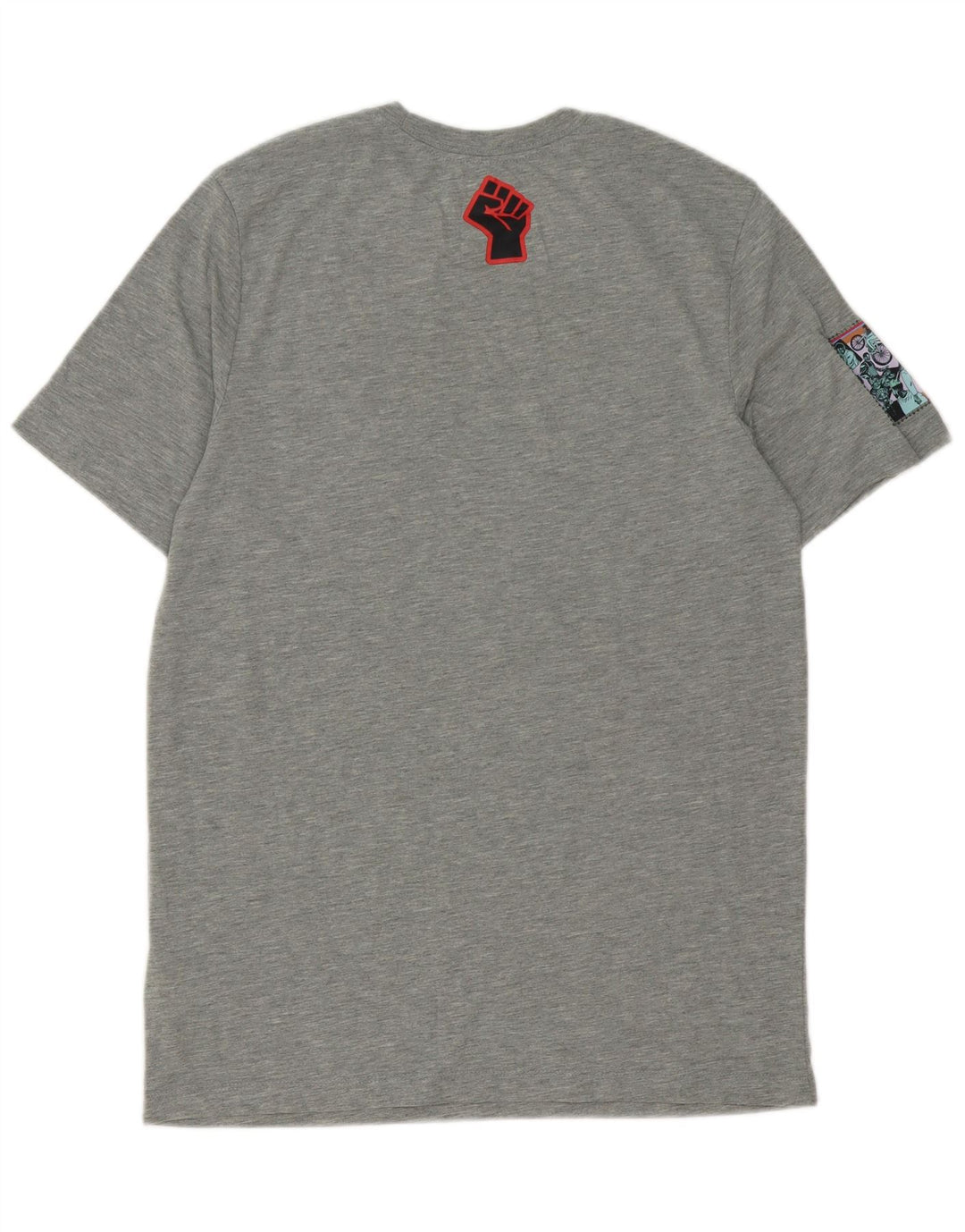Nike Dri Fit Graphic majica kratkih rukava Srednje sivi poliester