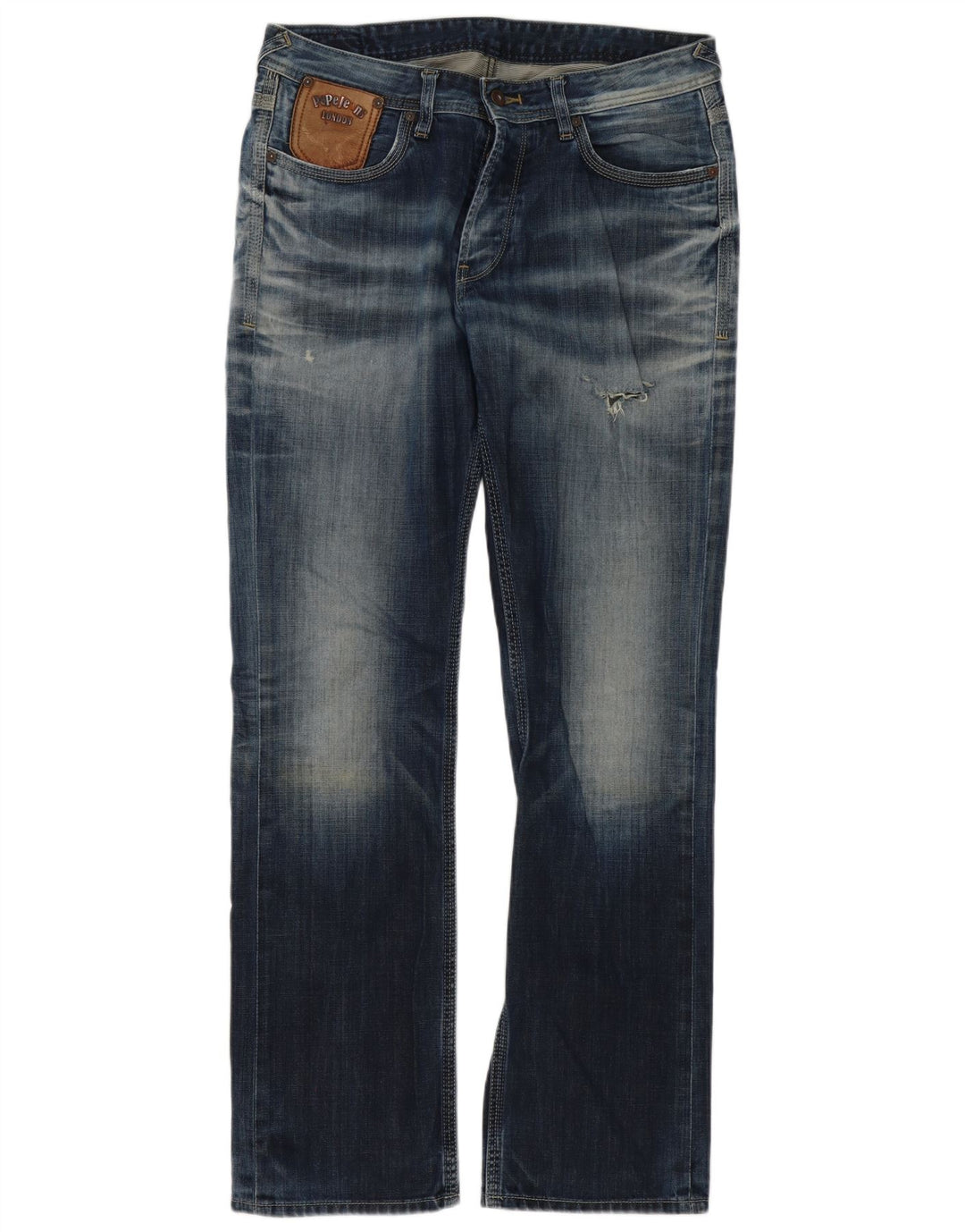 PEPE Jeans Muške čizme W34 L34 Plavi pamuk