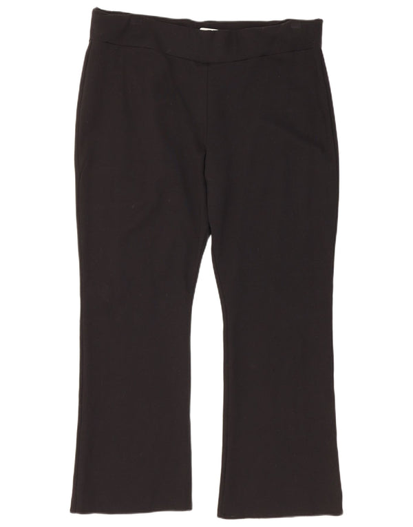 Marks & Spencer ženske kratke hlače Bootcut UK 20 2XL W36 L26 Crne