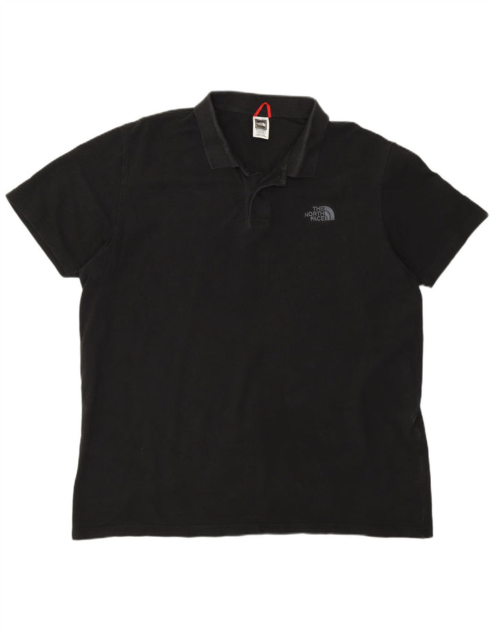 The North Face muška polo majica 2XL crni pamuk