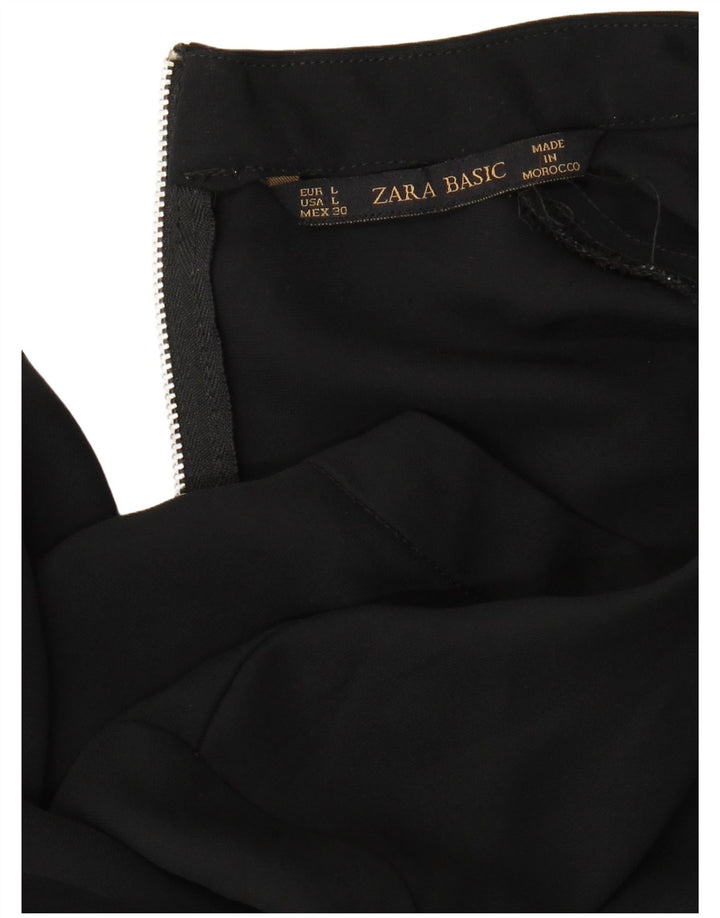 Zara ženska majica s 3/4 rukavima UK 14 velika crna