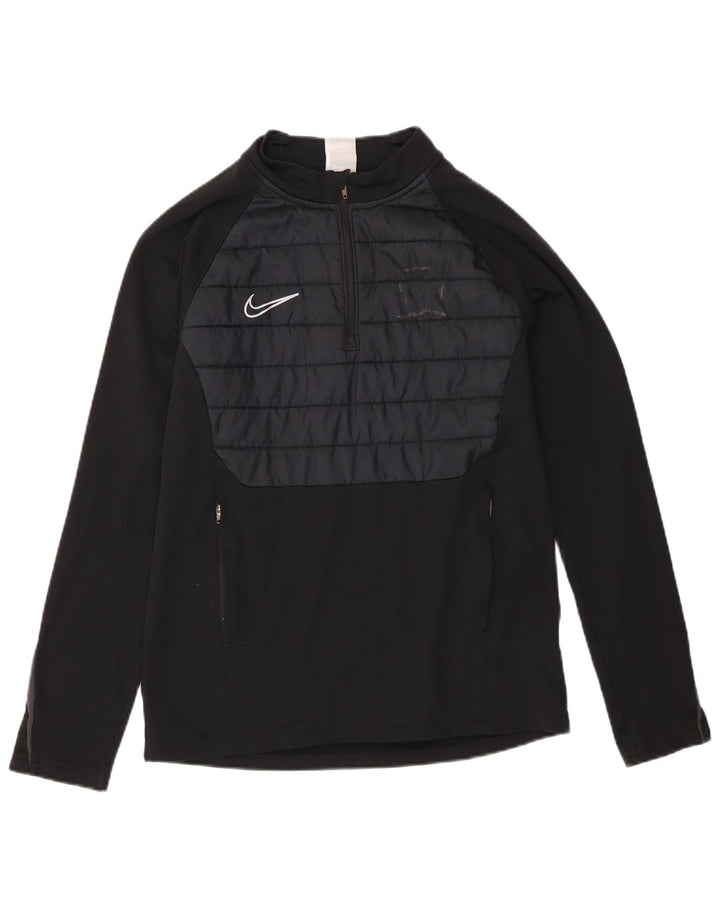 Nike Muška trenirka Therma-Fit Pulover Gornji dio srednje crne boje
