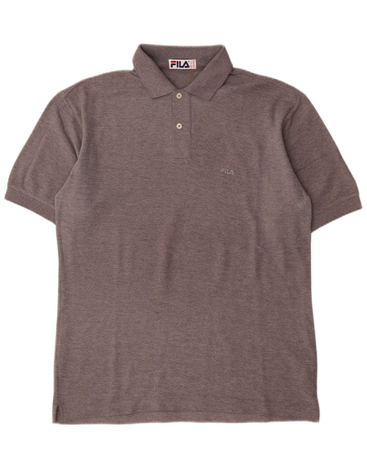 Fila muška polo majica IT 48 srednje sivi pamuk