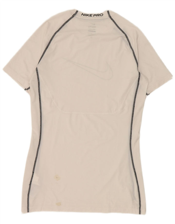 Nike Dri Fit majica kratkih rukava velika, bijela poliesterska