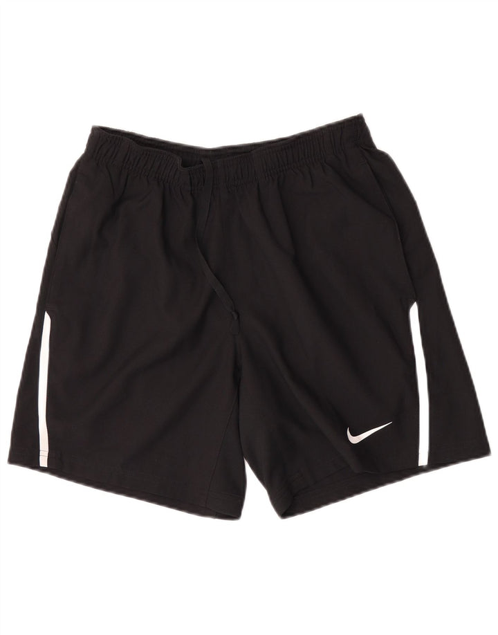 Male crne sportske kratke hlače Nike Dri Fit od poliestera