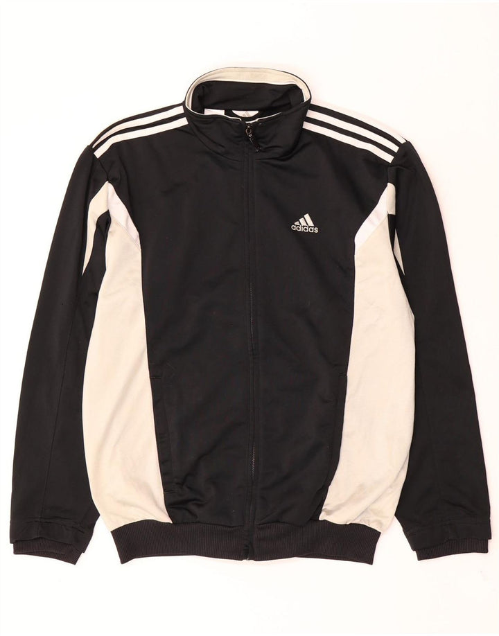Adidas muška gornja jakna za trenirku UK 38/40 srednje crne boje