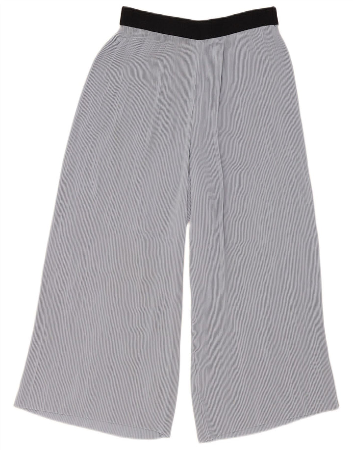 Zara ženske kapri hlače Cullotes male W26 L22 plavi poliester