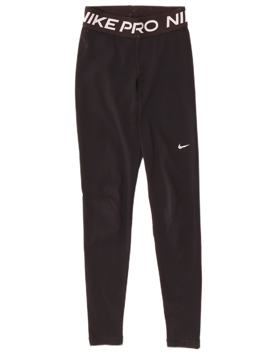 NIKE ženske Dri Fit grafičke tajice UK 6 XS crne