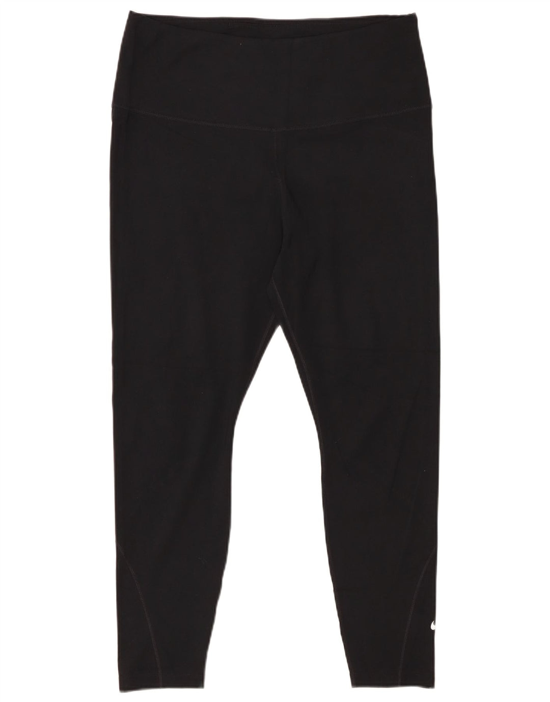 NIKE Ženske Dri Fit Crop Leggings UK 18 XL crni poliester