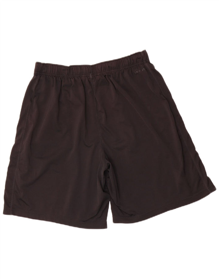 Velike crne muške sportske kratke hlače Dri Fit