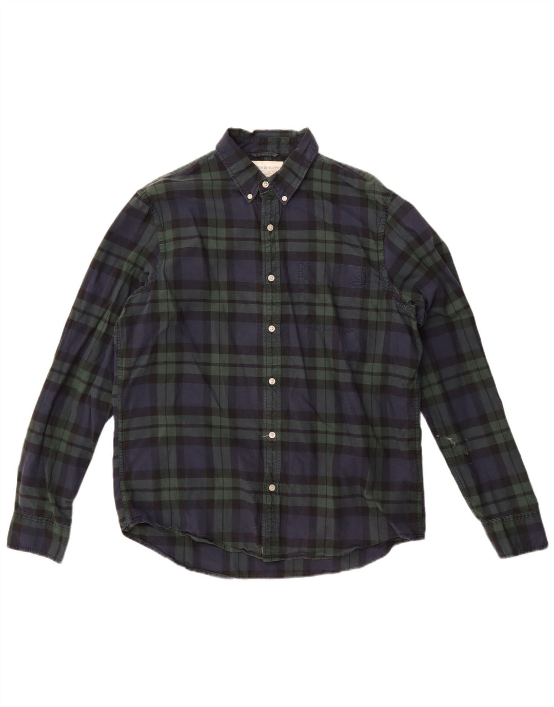 Ralph Lauren muška košulja, veliki pamuk, mornarsko plavi karirani