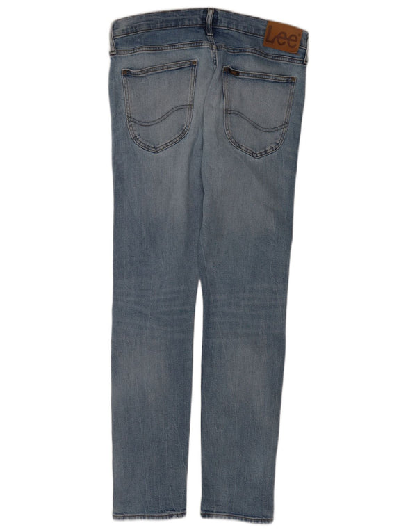 Lee Mens Luke Slim Jeans W32 L32 Plavi pamuk
