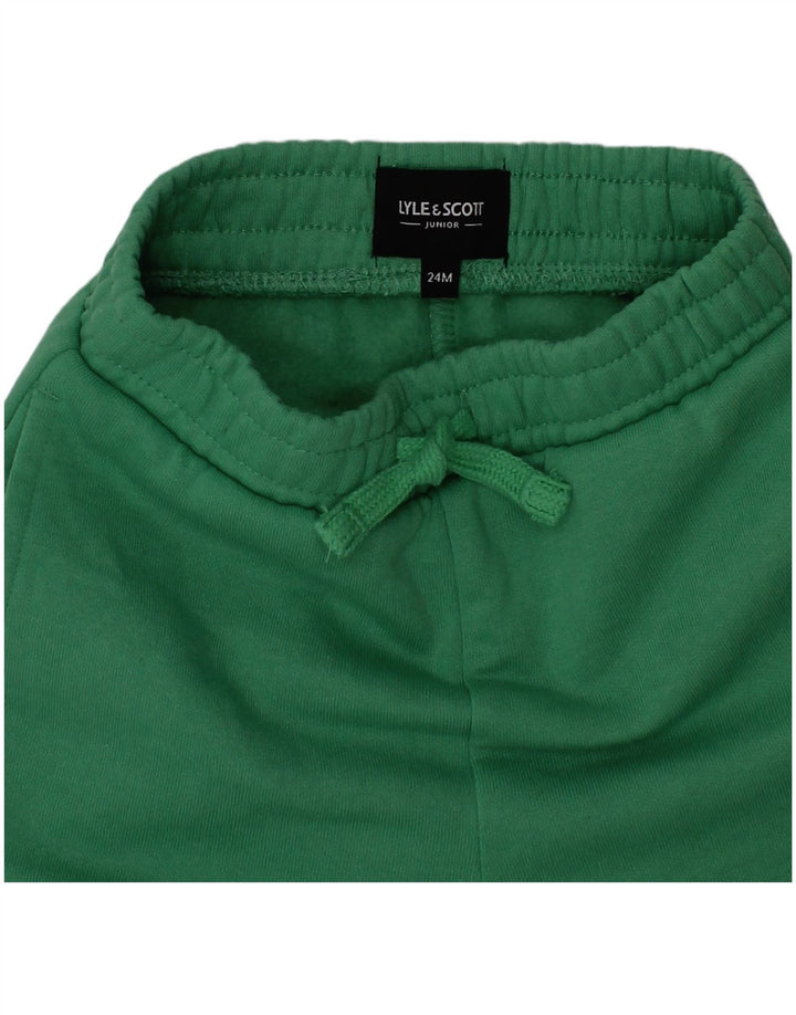 Lyle & Scott Trenirke za djevojčice od 18 do 24 mjeseca od zelenog pamuka