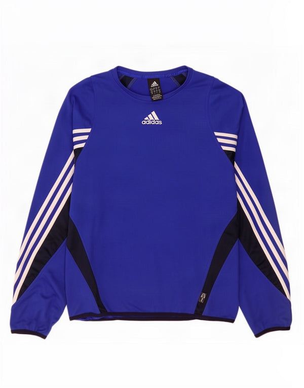 Adidas muške Climawarm majice dugih rukava UK 40/42 srednje tamnoplave boje