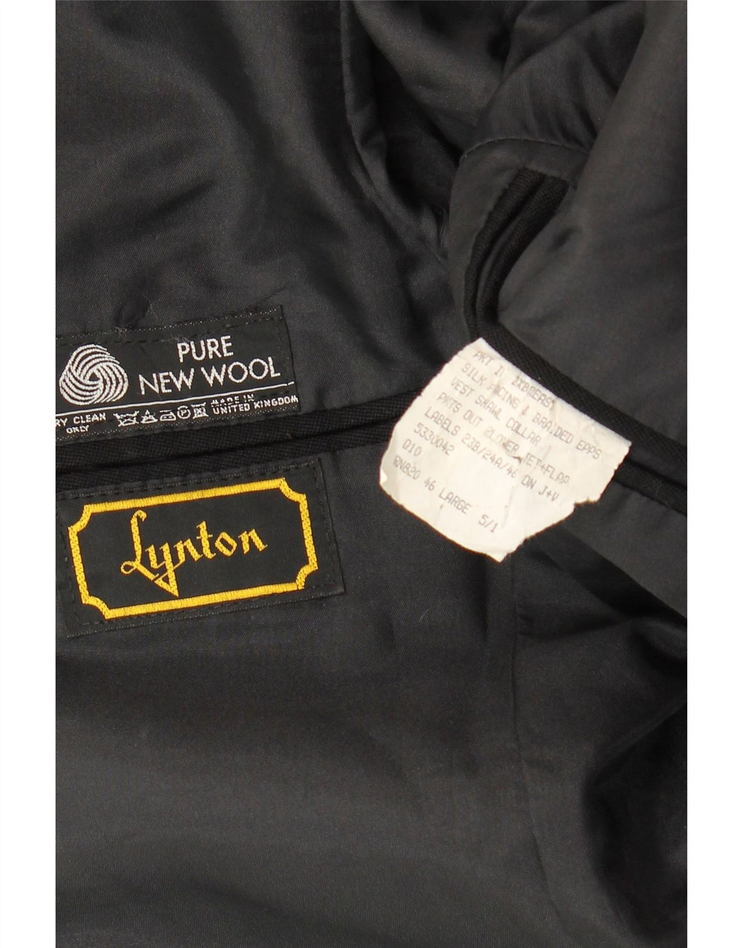 Ženski frak sako IT 46 velika crna nova vuna