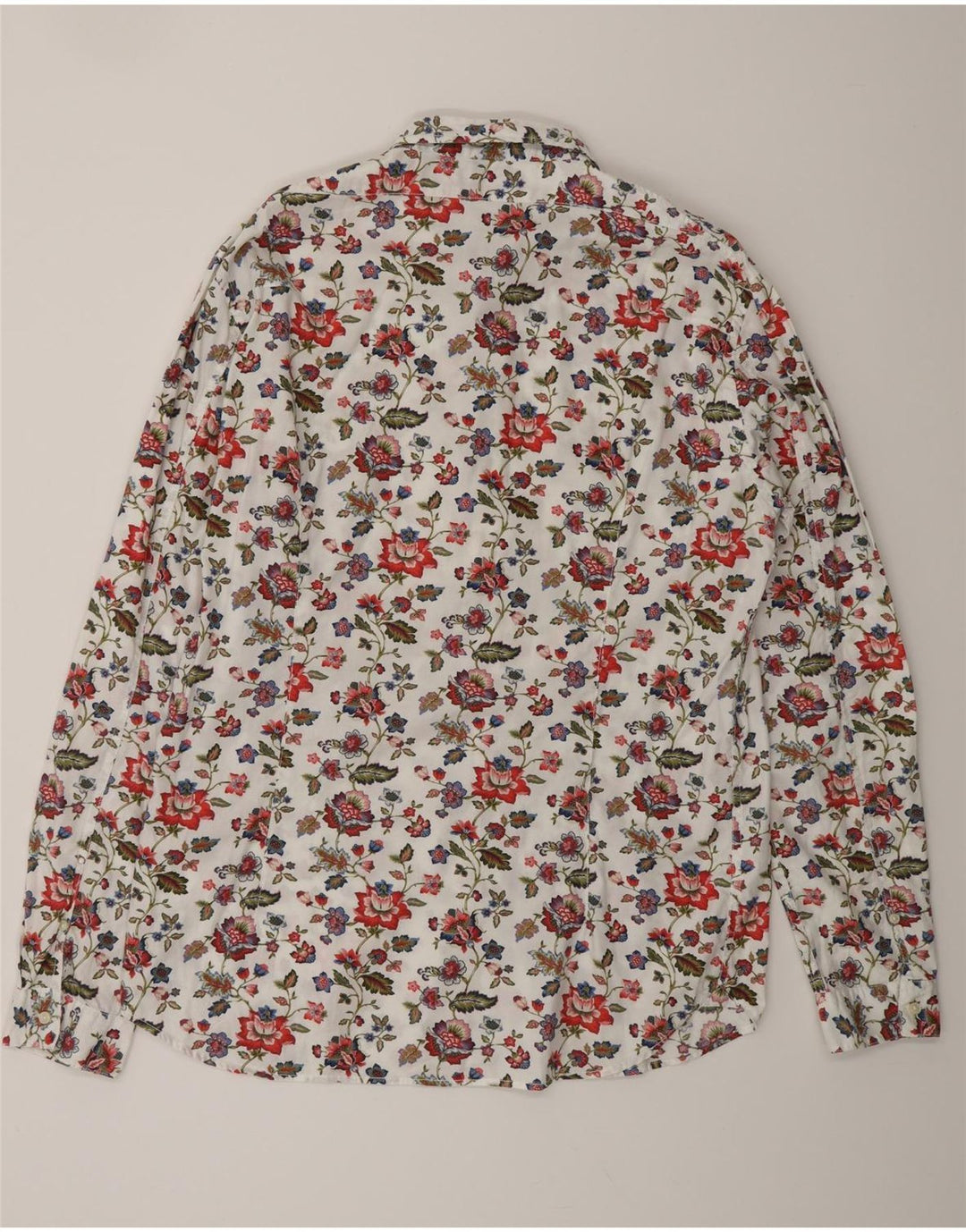 REPLAY Muška košulja XL Raznobojni cvjetni pamuk