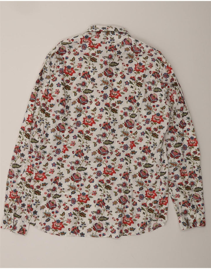 REPLAY Muška košulja XL Raznobojni cvjetni pamuk