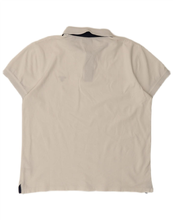 Gant muška polo majica XL bijeli pamuk