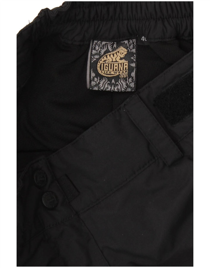 Ženske skijaške hlače Iguana EU 40 Srednji crni poliamid