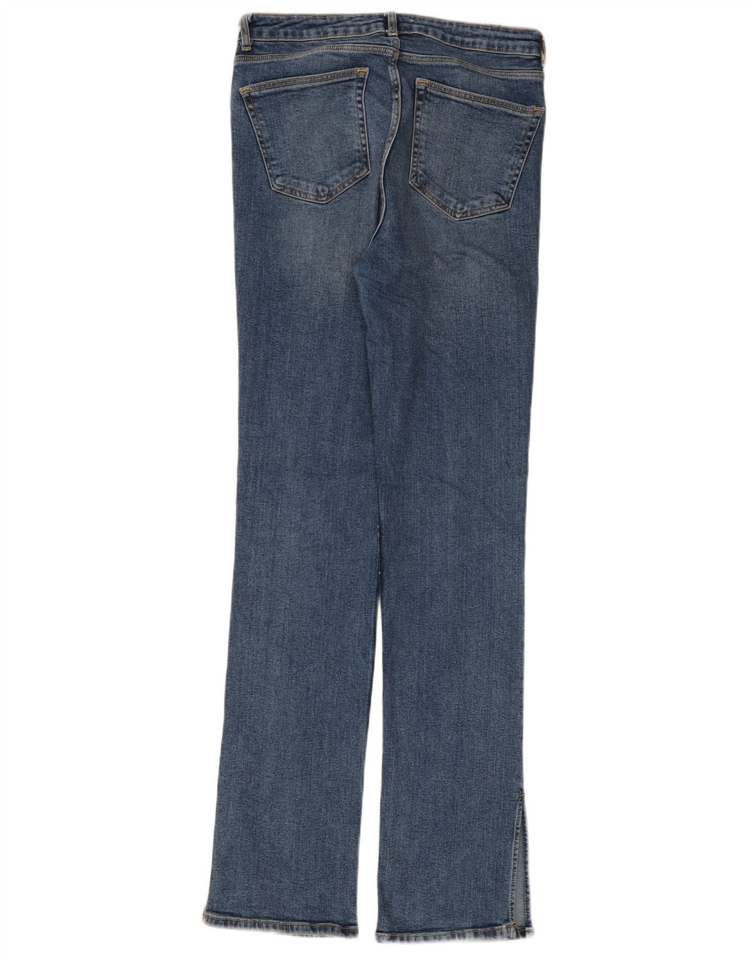 Ženske traperice Zara Bootcut EU 40 srednje W30 L34 plavi pamuk