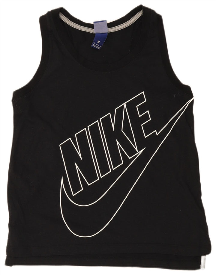 Nike Ženski grafički prsluk UK 14 srednje crne boje