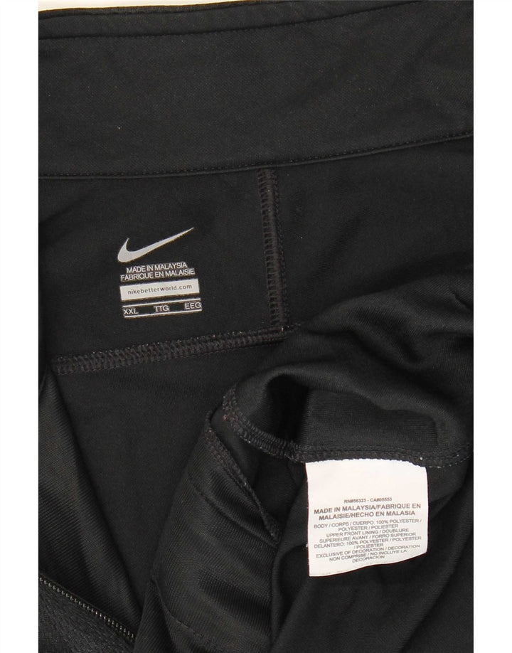 Nike muška gornja jakna za trenirku 2XL crni poliester