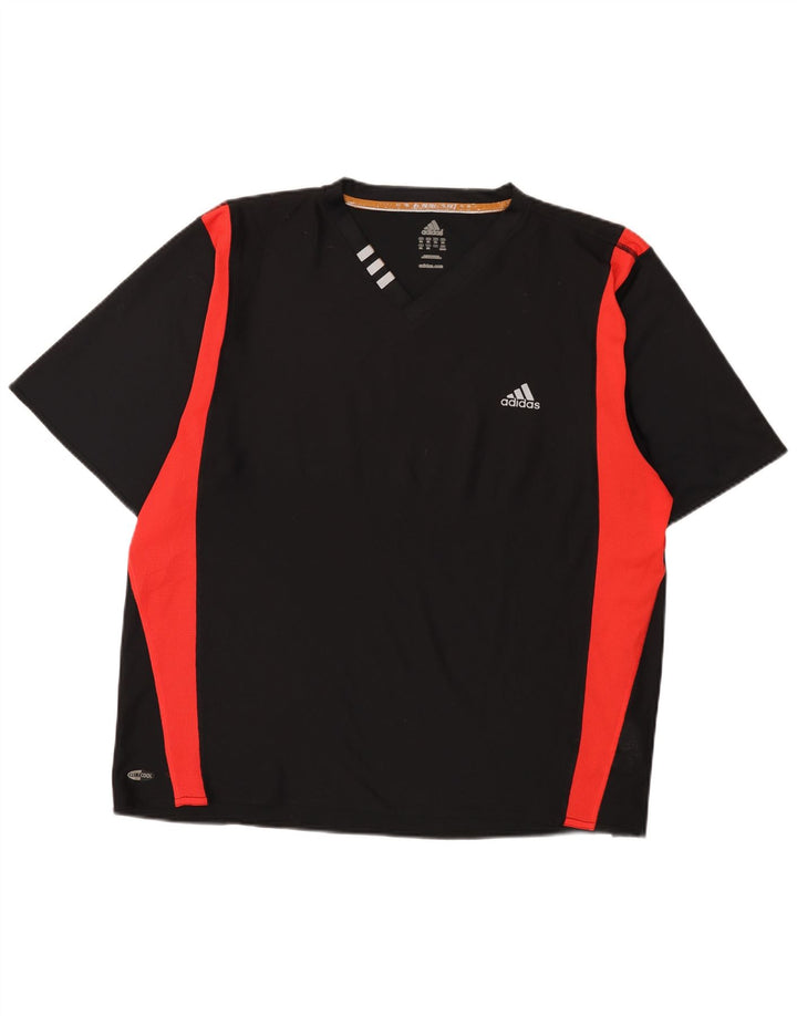 ADIDAS muška majica Climacool Top 2XL crni poliester u boji