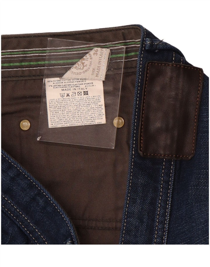 Diesel Muške uske traperice W36 L31 Plavi pamuk