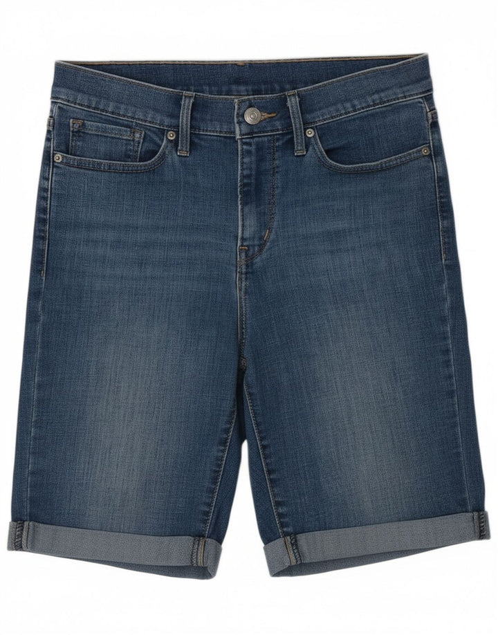 LEVI'S Womens Denim Shorts W27 Small Blue Cotton