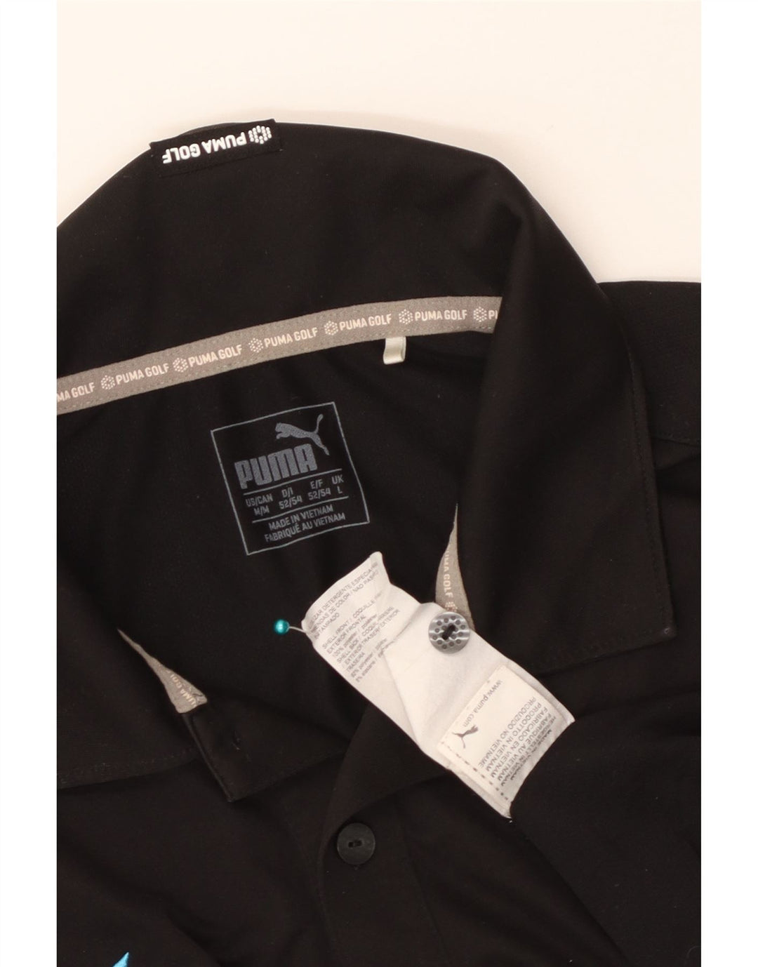 Puma muška polo majica za golf veliki crni poliester