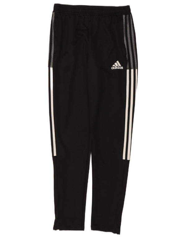 Adidas Hlače za trenirku Aeroready za dječake 13-14 godina crne poliesterske