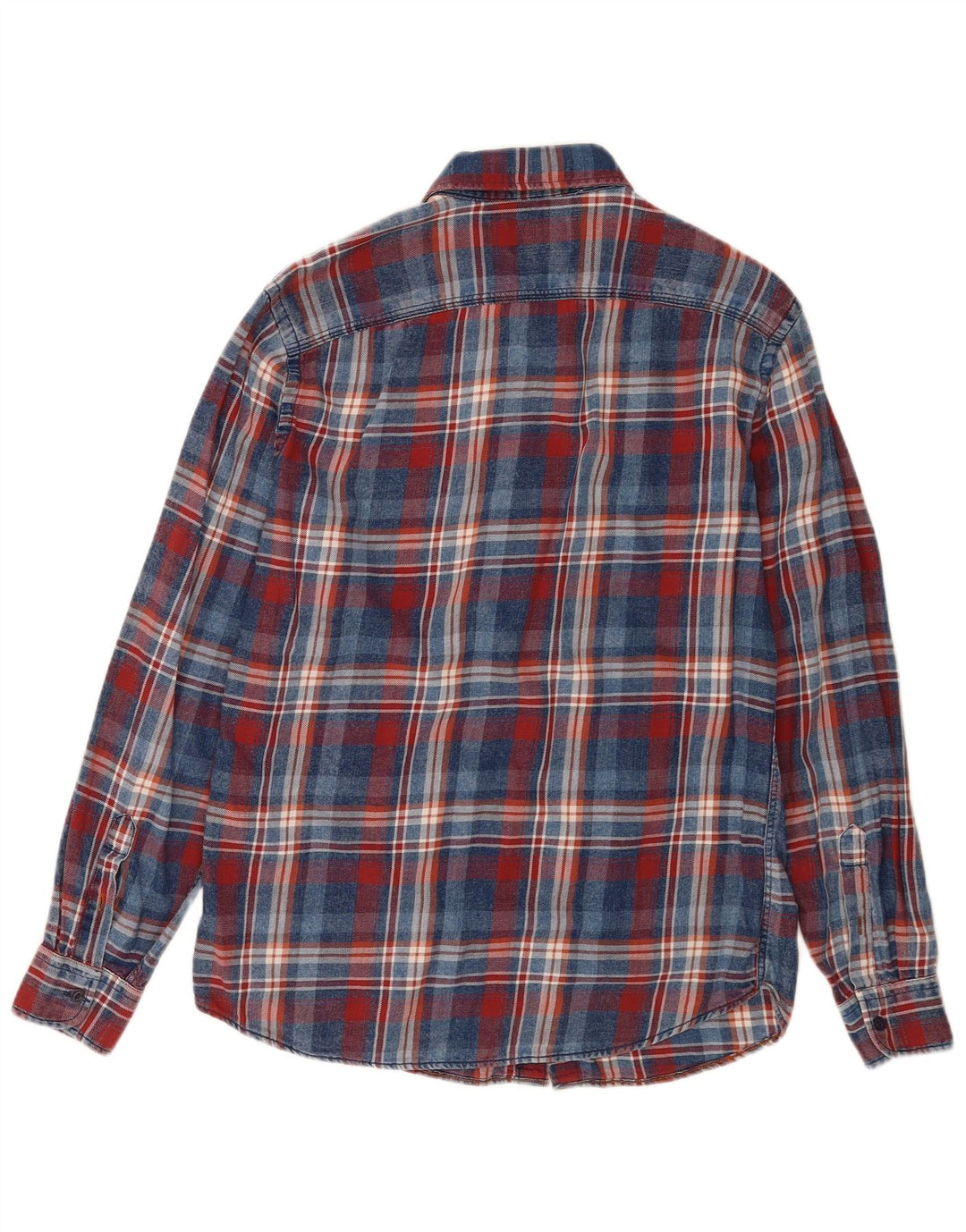 Jack & Jones muška traper košulja Srednje tamnoplava karirana pamuk