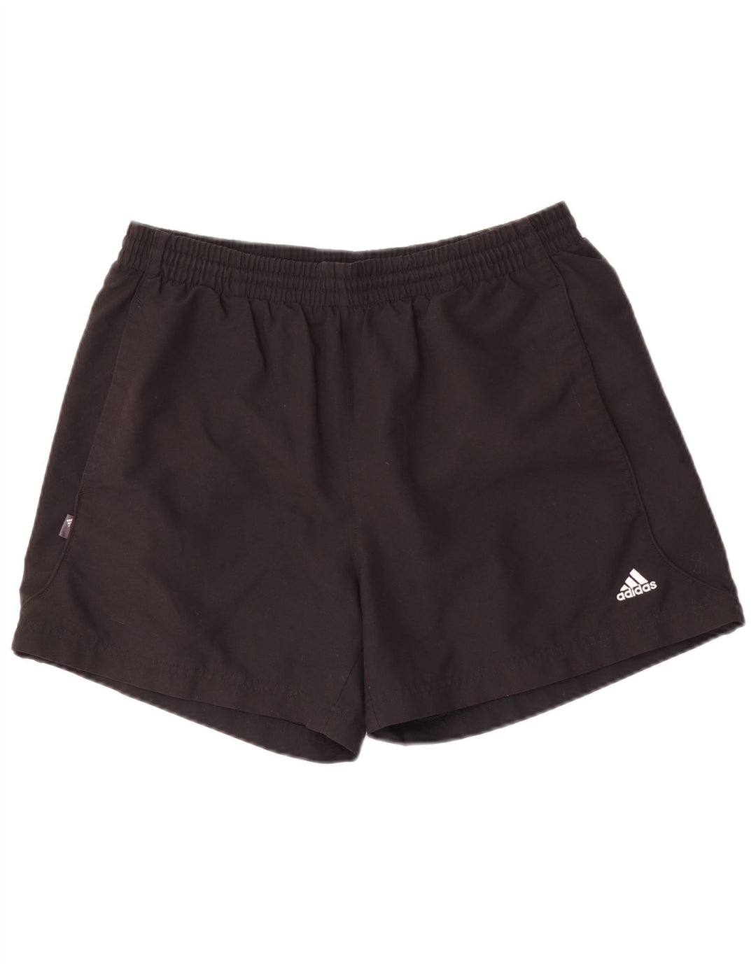 Adidas muške sportske kratke hlače srednje crne boje od poliestera
