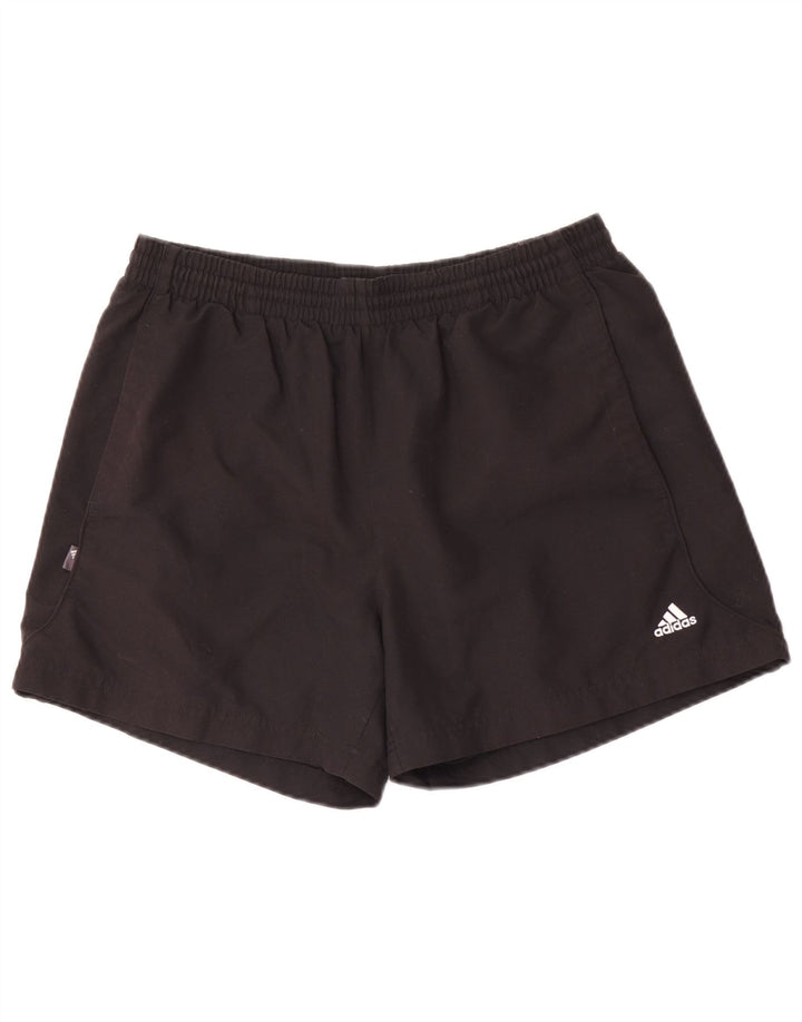 Adidas muške sportske kratke hlače srednje crne boje od poliestera