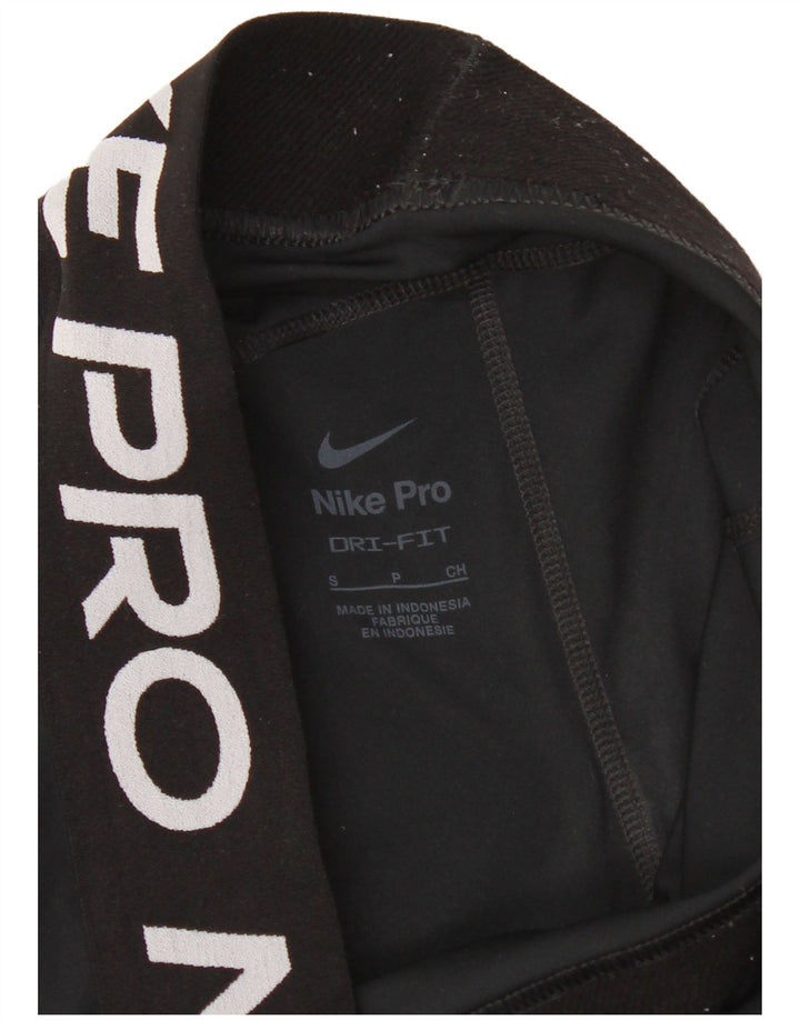 Nike Ženske Dri Fit Graphic Leggings UK 10 Male crne