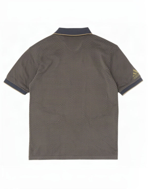 Adidas muška polo majica Large Grey Argyle/Diamond Cotton