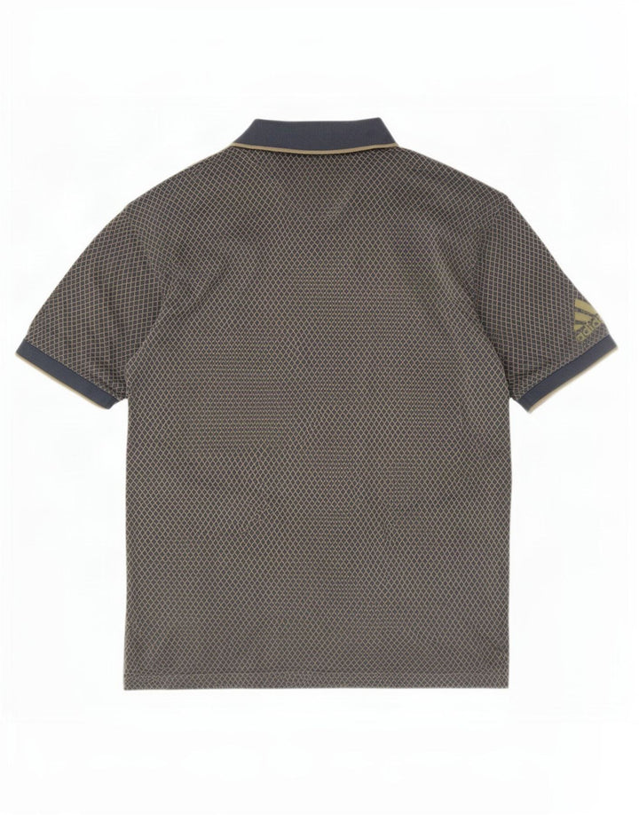 Adidas muška polo majica Large Grey Argyle/Diamond Cotton