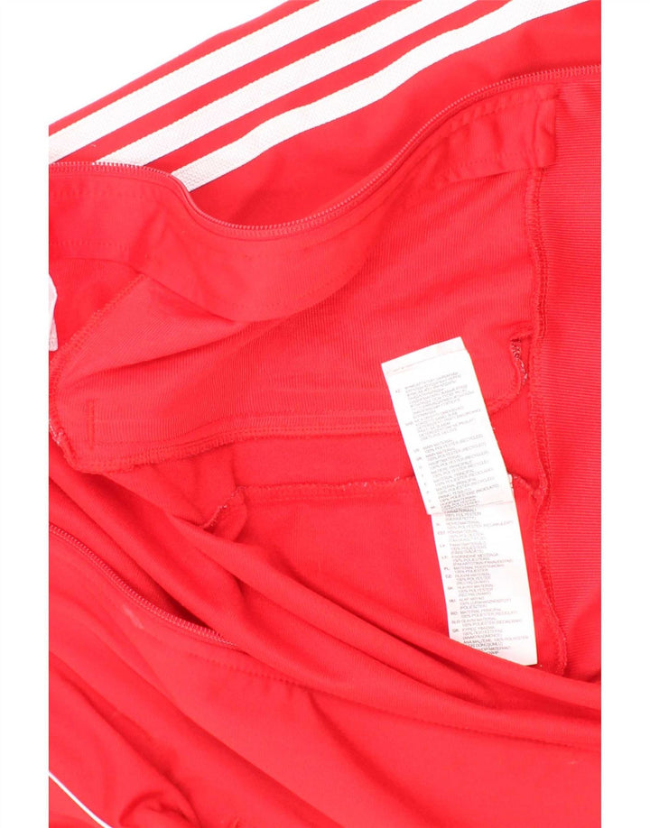 Adidas trenirka za dječake, jakna od 6-7 godina, crveni poliester