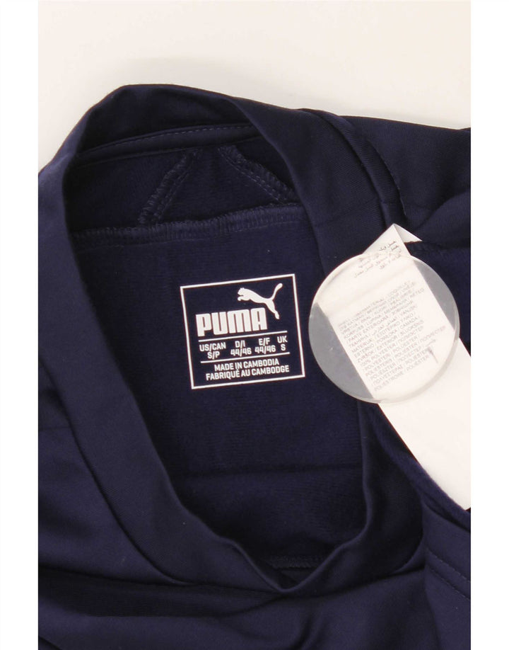 Puma muška majica dugih rukava mala mornarsko plava poliester