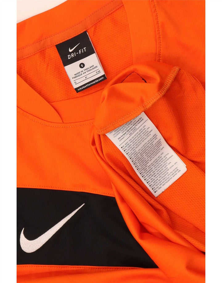 Nike Dri Fit Graphic T-Shirt majica s malim narančastim poliesterskim blokovima