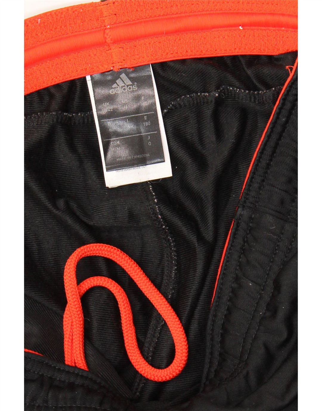 ADIDAS Mens Tracksuit Trousers UK 40/42 Medium  Black Polyester